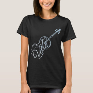 Viola Guds gåva till Orchestra Viola Instrument Lo T Shirt