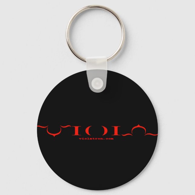 Viola Icon Keychain Nyckelring (Framsida)