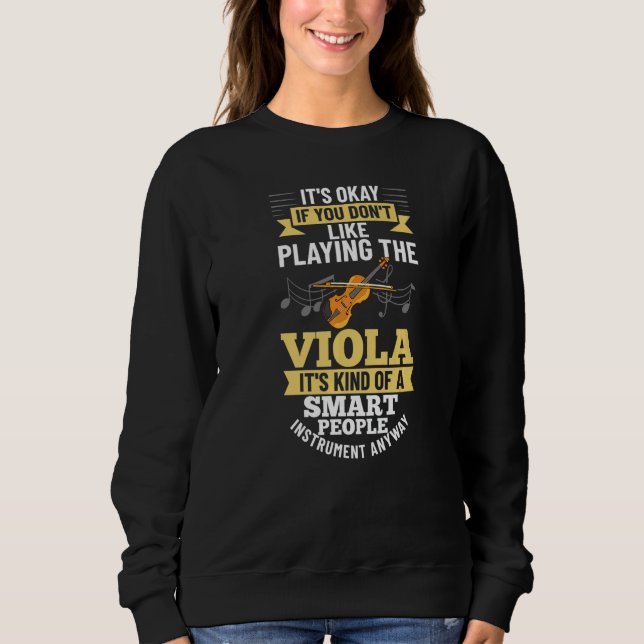 Viola Instrument Music Notes Player Lesson Beginne T Shirt (Framsida)