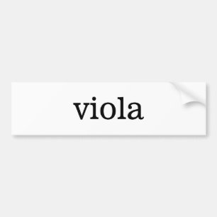 Viola Music Bildekal