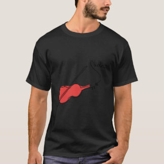 Viola Musiker Orkester Enradig Viola T Shirt