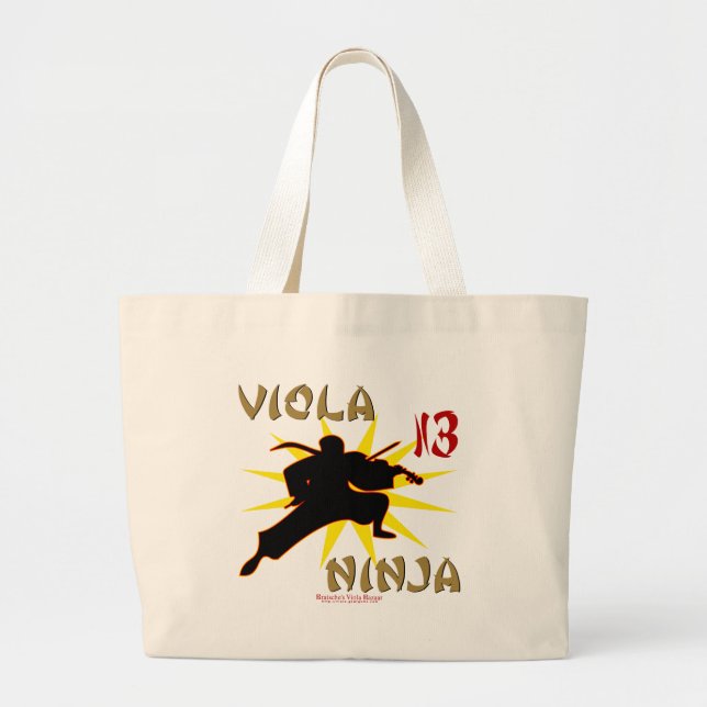 Viola Ninja Jumbo Tygkasse (Framsidan)