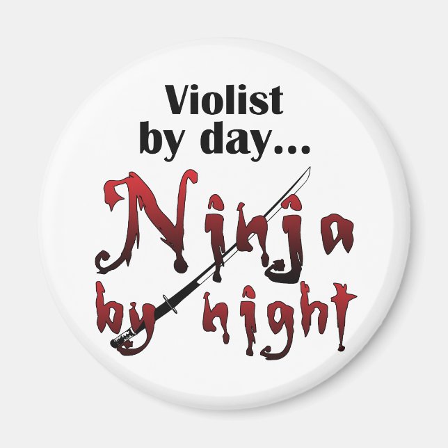 Viola Ninja Magnet (Framsidan)