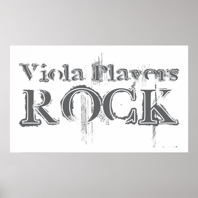 Viola Players Sten Poster (Framsidan)