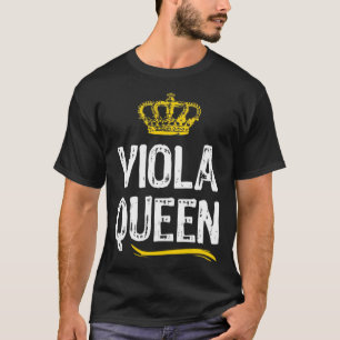 Viola Queen Women Girls Player Coola Violist T Shirt