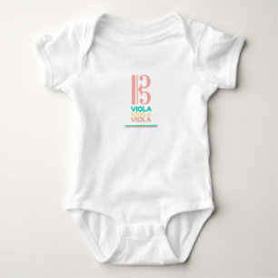 Viola Rosa Alto Clef T Shirt