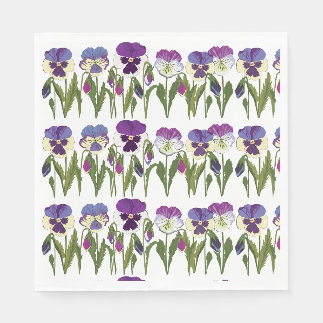 Viola Serviete  Pappersservett (Framsidan)