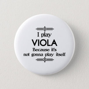 Viola - Spela själv - Funny Deco Music Knapp