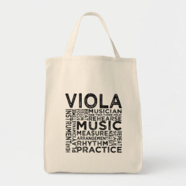 Viola Typography Tygkasse