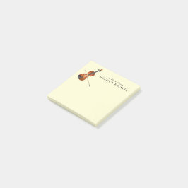 Viola Violin Music Teacher Musician Post-it Block