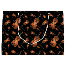 Viola Violin Musician Music Teacher Large Gift Bag