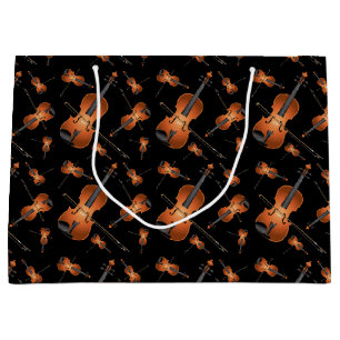 Viola Violin Musician Music Teacher Large Gift Bag