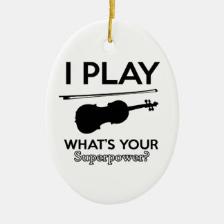 violadesigner julgransprydnad keramik