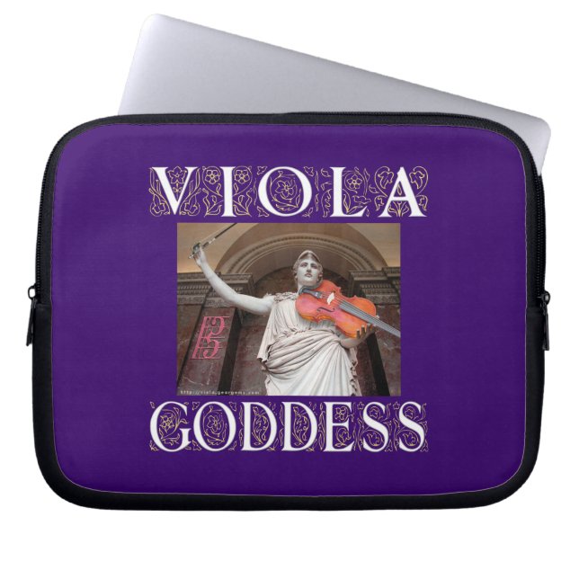 Violagudinna Laptop Sleeve (Framsidan)