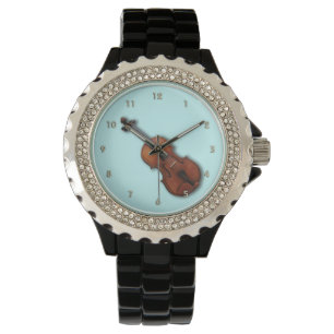 Violaklocka Armbandsur
