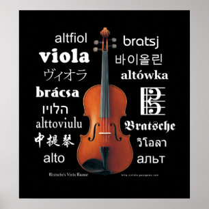 Violaöversättningar Poster