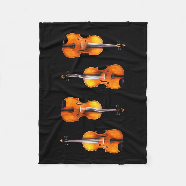 Violas Fleece Blanket (Framsidan)