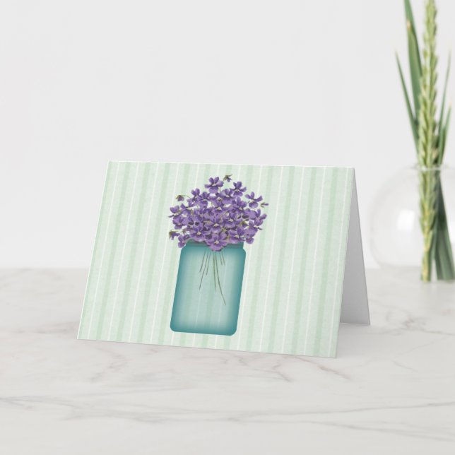 Violas Large Font Påsk Card Helgkort (Framsida)