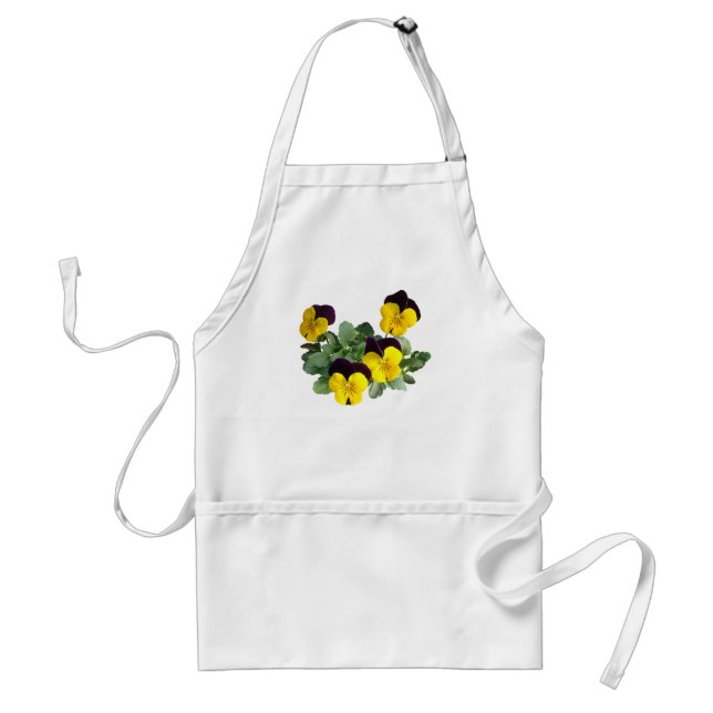 Violas Sorbet Yellow Jump Up Förkläde (Framsidan)