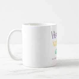 Violas Whisper Lugn - Bilingual Blommigt Art Print Kaffemugg