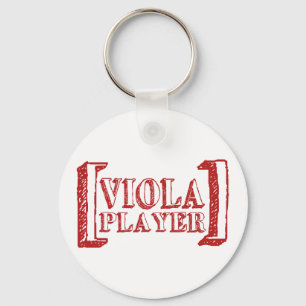 Violaspelare Nyckelring