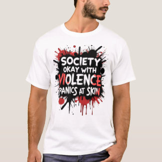 Violence vs. Skin Tee