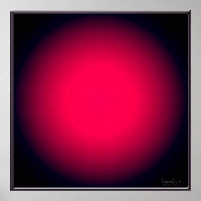 Violent Red Ball Poster (Framsidan)