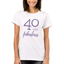 Violet 40 och fantastisk fyrtioårsdag