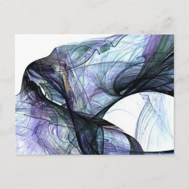 Violet Angel Stigning Vykort (Framsida)