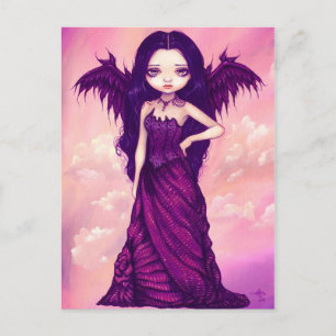 "Violet Angel" vykort
