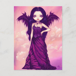 "Violet Angel" vykort