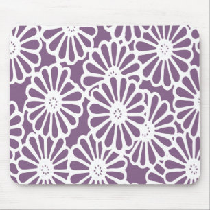 Violet Asian Moods Blommigt Musmatta