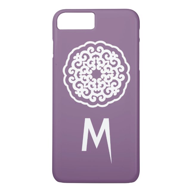 Violet Asian Moods Mandalla Case-Mate iPhone Skal (Baksida)