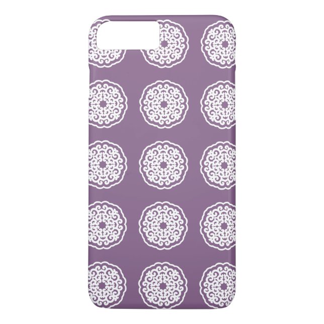 Violet Asian Moods Mandalla Case-Mate iPhone Skal (Baksida)