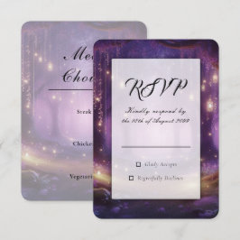 Violet at Midnight Enchanted Forest Wedding OSA Kort