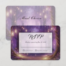 Violet at Midnight Enchanted Forest Wedding