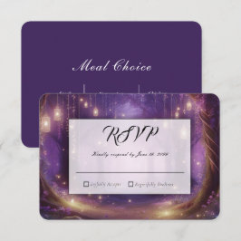 Violet at Midnight Enchanted Forest Wedding OSA Kort