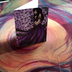 Violet Belly Dancer Kort