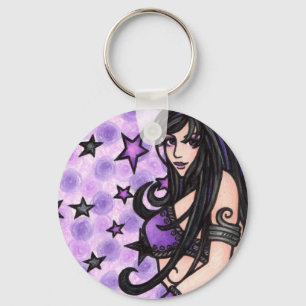Violet Belly Dancer Nyckelring