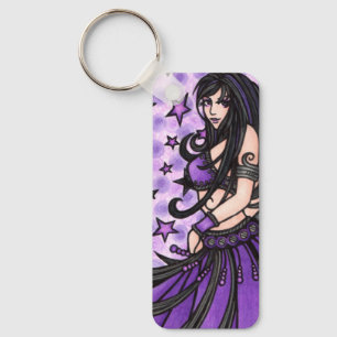Violet Belly Dancer Nyckelring