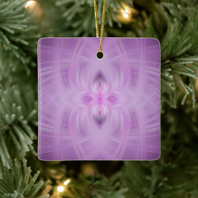 VIOLET - Biljettkonst - Julgransprydnad Keramik (Träd)