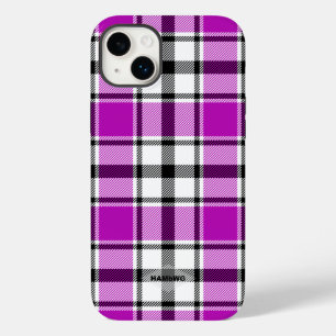 Violet, Black and White Play Iphone case HAMbWG