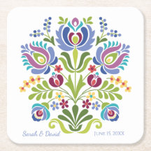 Violet Blommigt i ungersk design