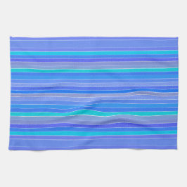 Violet Blue Rand Kitchen Towel Kökshandduk
