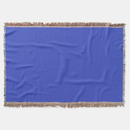 Violet Blue Throw Blanket Filt