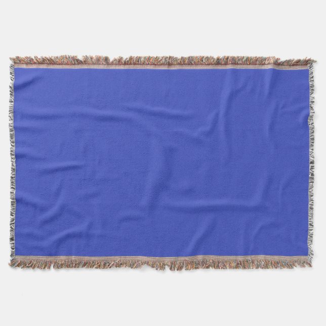 Violet Blue Throw Blanket Filt (Framsidan)