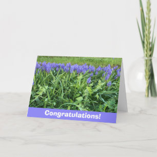 Violet Bluebells Fotografi  Kort