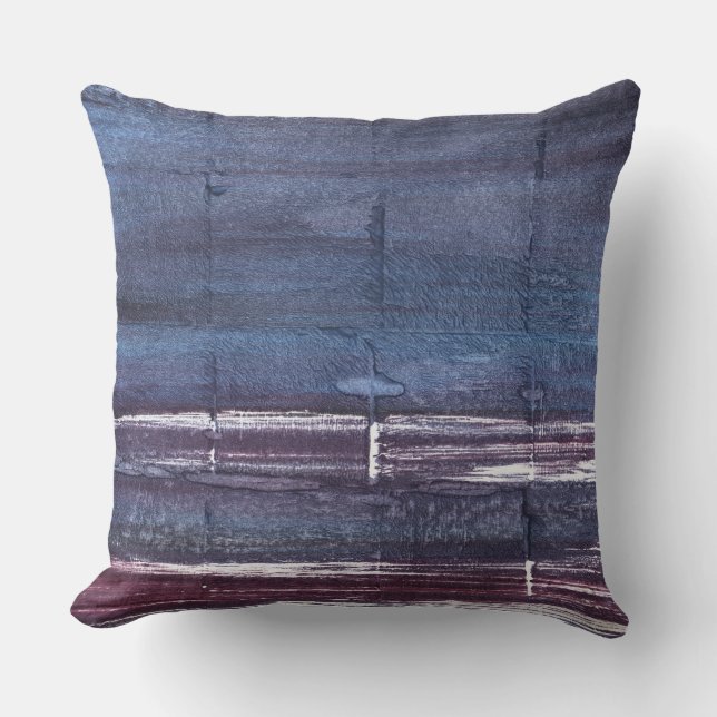 Violet burgundy art kudde (Framsida)