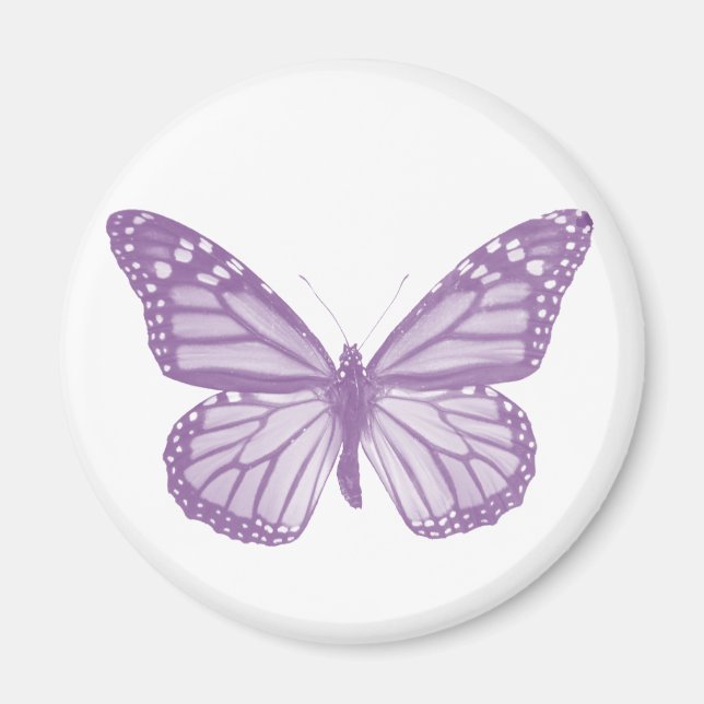 Violet Butterfly Magnet (Framsidan)