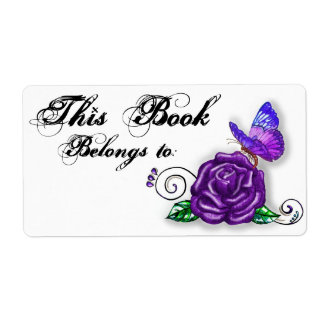 Violet Butterfly och Ro design Fraktsedel